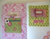 Fabulous Quilted Collage Journal, E-pattern PDF, Quilt Pattern