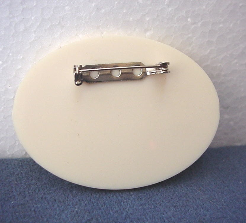 Deer and Fawn Silhouette Brooch