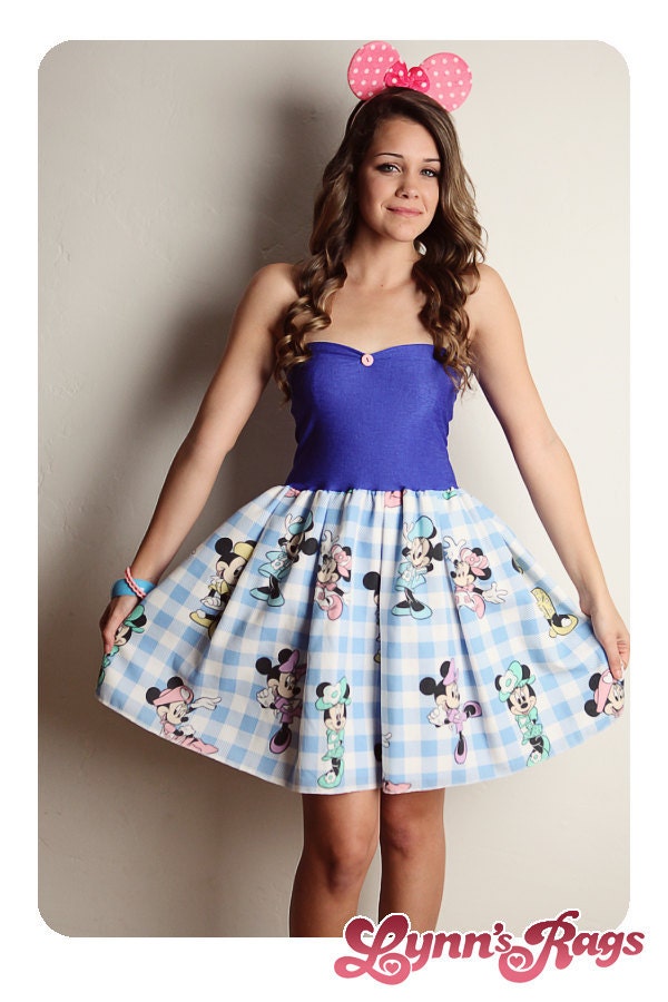 Blue Minnie Mouse