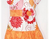 Boutique Girls Peasant Dress - MONRCH WHIMSY - size 9-12 months