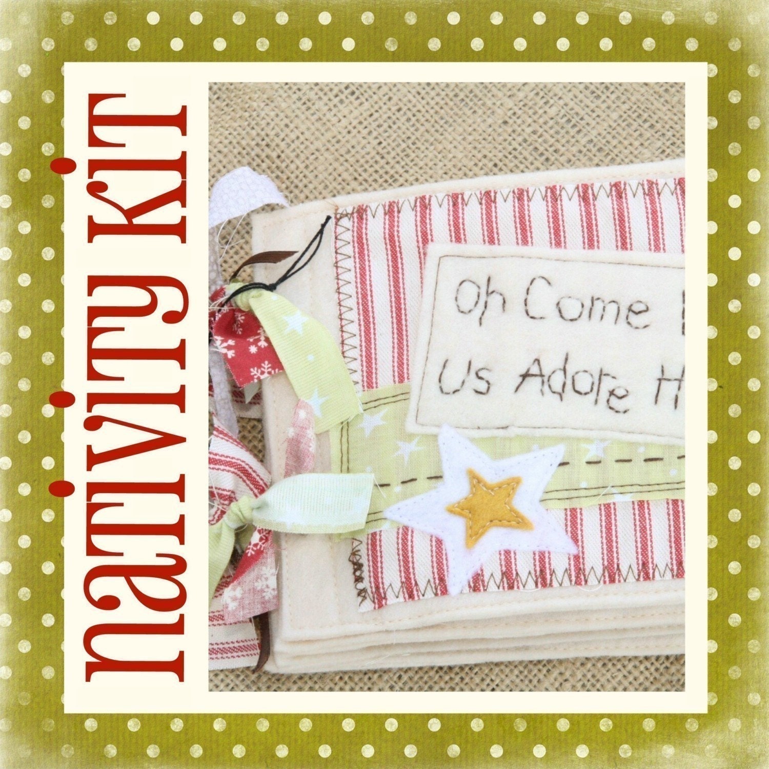 KIT for the Nativity Quiet Book