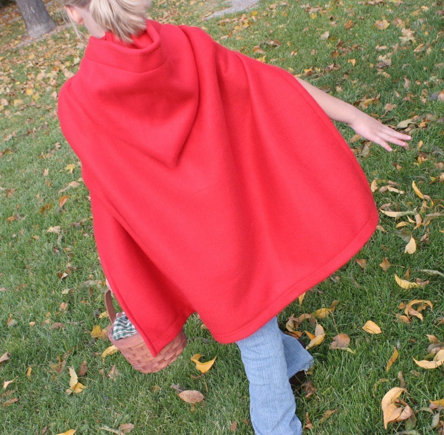 size 2T - Little RED RIDINGHOOD Cape Costume