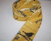 CAMERA Strap Cover Yellow Bird Sparrow with Lens Cap Pocket