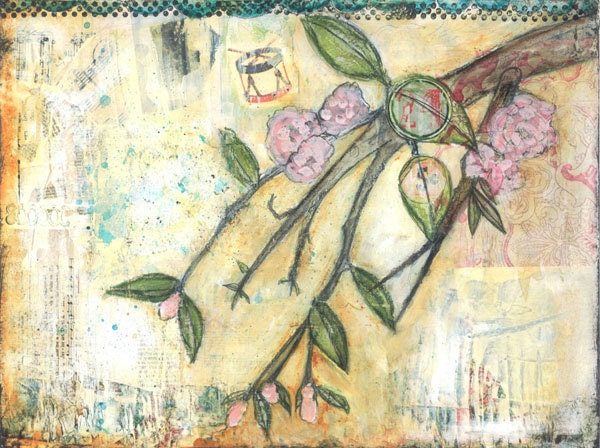 24- Mixed-Media Art Print