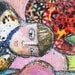 Doll on Forest Floor, Original Mixed-Media Art