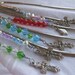Cross Red Beaded Bookmark SALE Forty percent off