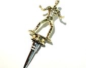 Wine Bottle Stopper - Wrestling Trophy