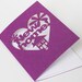 New Home Papercut Congratulations Greetings Card