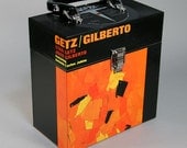 Getz / Gilberto 7-inch 45 Carry Case Handmade from Recycled Record