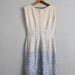 1960s vintage ombré sequin wiggle dress