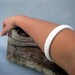 Cratered Bracelet - No 1 - Hand sculpted and carved porcelain