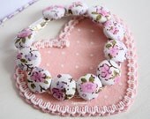 Liberty Fabric Buttons Bracelet