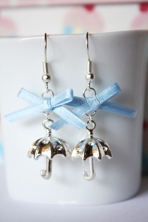 Happy Rainy Day Umbrellas earrings