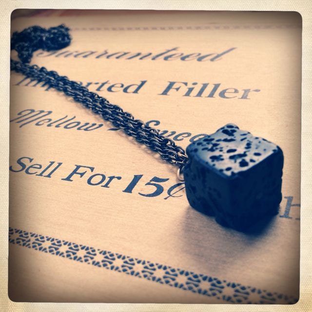 the lava cube - necklace
