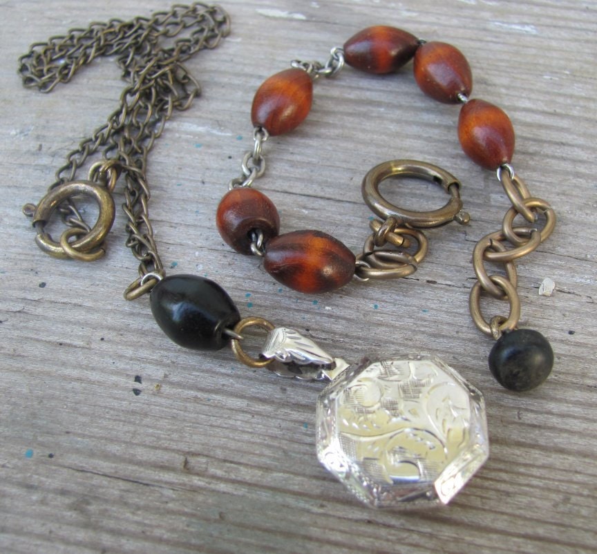 Sterling Silver Rosary Bead Bracelet