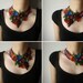 Ranunculus Hebecarpus ... Freeform Beaded Crochet Necklace - Flowers