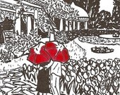 Richmond Love gocco art print