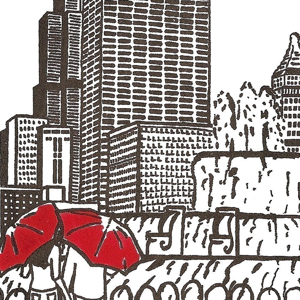 Chicago Love gocco print