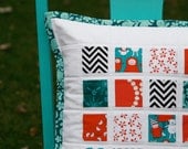 Modern Patchwork Pillow Cover - Meet the Gang