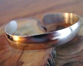 Sterling Silver Secret Sentiment Cuff Bracelet - ANY WORDS - Creative Mode