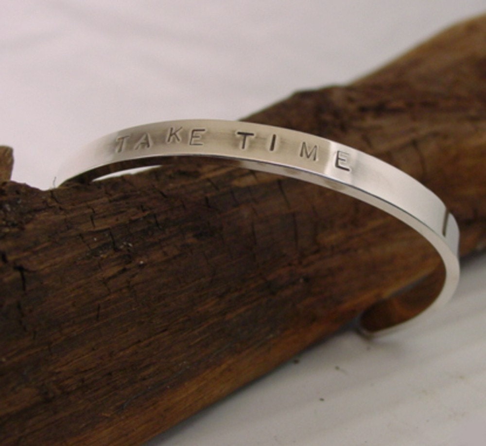 Secret Sentiment Cuff Bracelet - CUSTOM - 7 words or less - Creative Mode