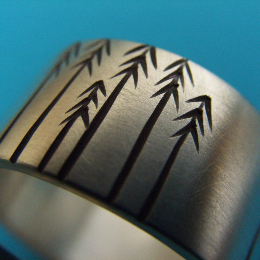 In The Pines, In The Pines Wedding Band Set