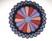 Instand Download Dresden Plate Penny Rug Pattern