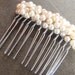 ON SALE Peachy Wired Hair Comb