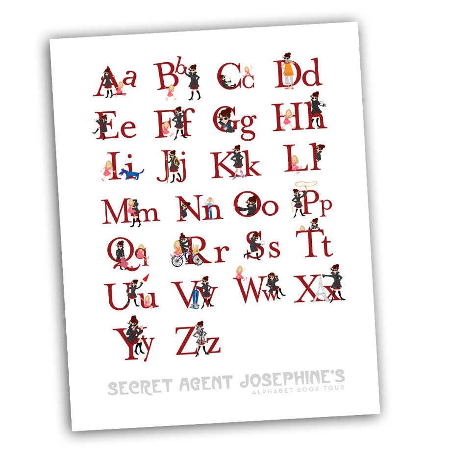 SAJ Book Tour Alphabet Poster