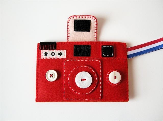 Camera Camera Case -HOLGY no.66 (red) 