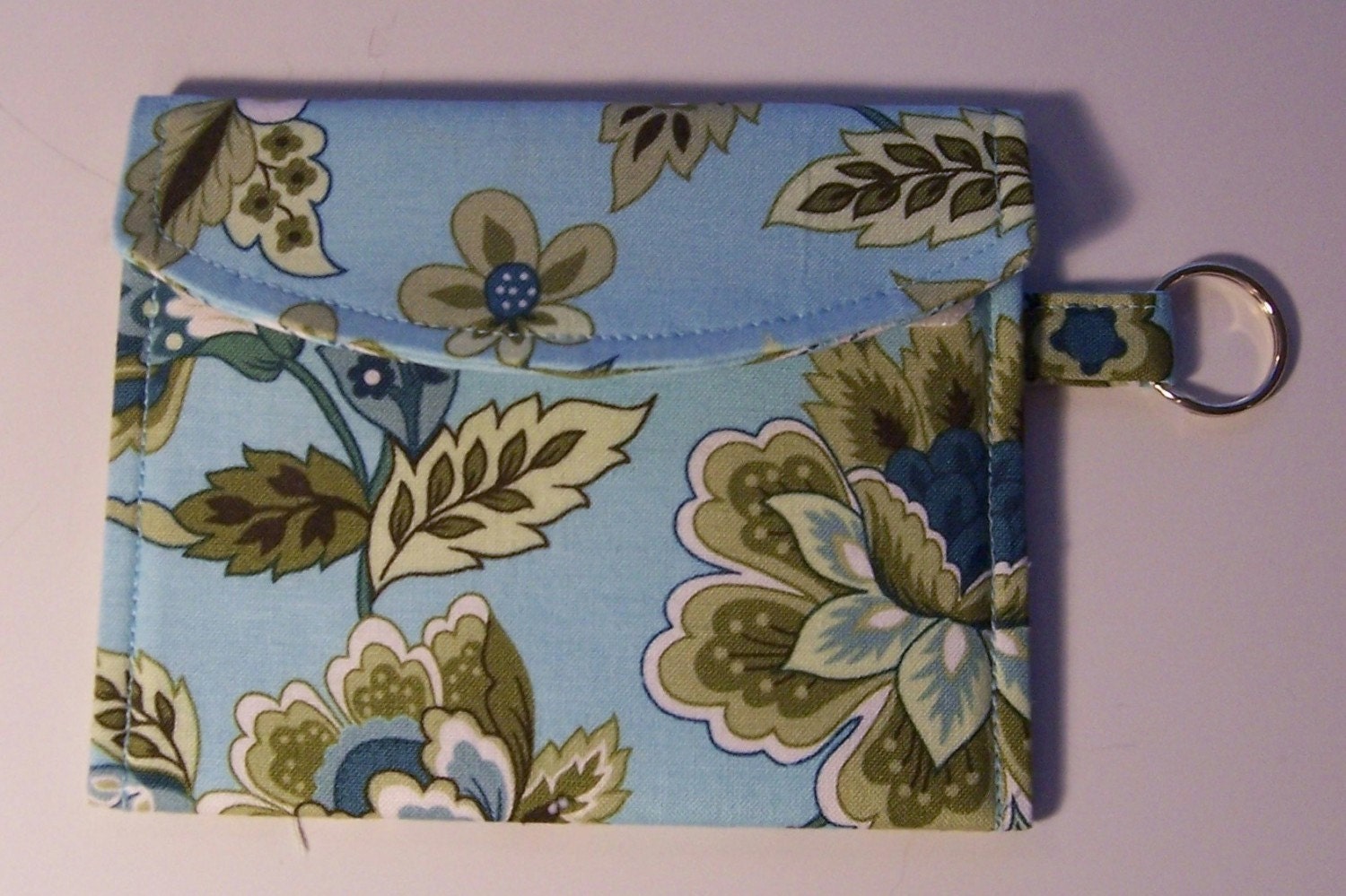 Wallet Sewing Pattern pdf - Instant Download - Aivilo Key Chain Coin Purse / Pouch Wallet - very quick and easy