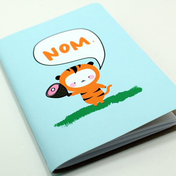 Hungry Tiger Pocket Notebook