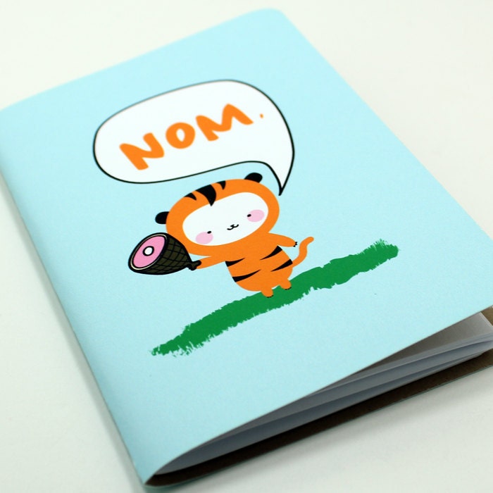 Hungry Tiger Pocket Notebook