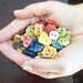 Made to Order Customized Button Ring