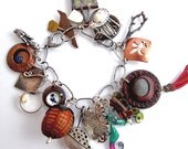 EtsyMetal Charm Swap 9 Bracelet