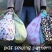 Supermarket checkout bag - Sewing pattern