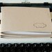 SALE 50% off Three Stitched Hand Stamped Jotters