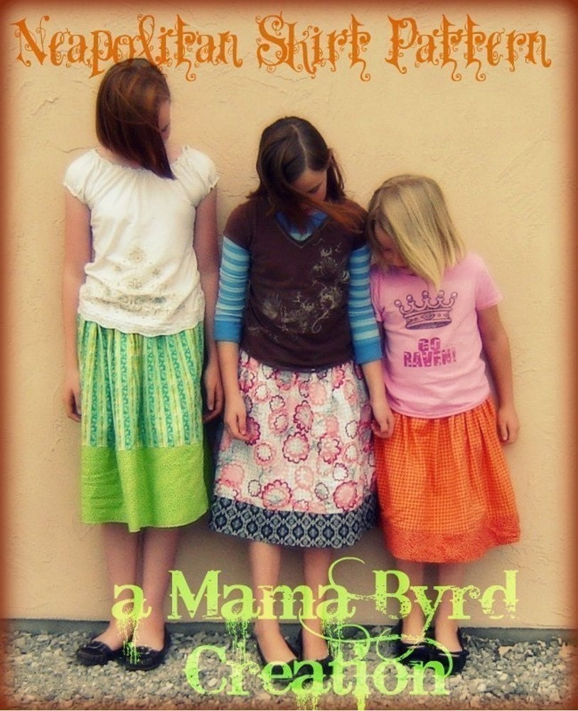 Neapolitan Skirt Pattern PDF