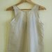 layered collar lawn tank // size m