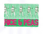 Rice & Peas 1 screenprint edition of 20