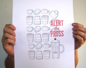 Alert the Press (Departika Poster)