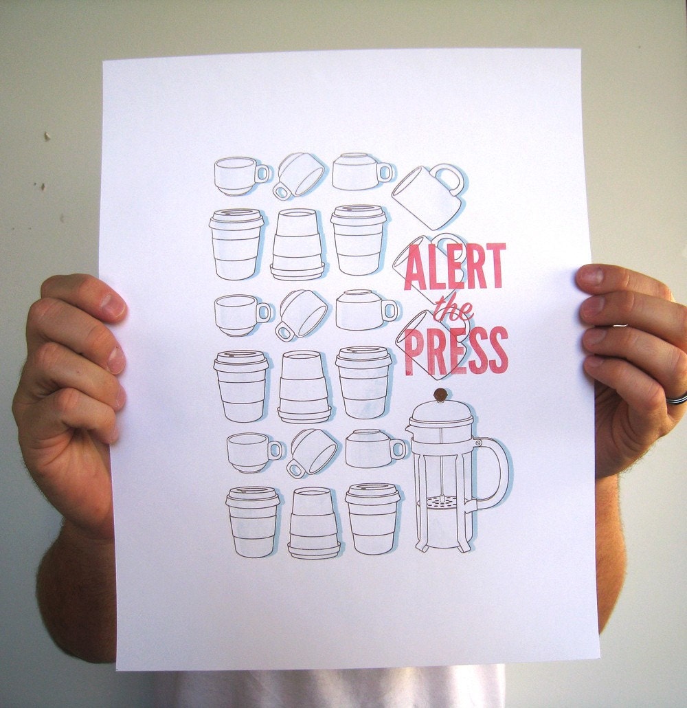 Alert the Press (Departika Poster)