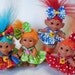 Troll Doll Dress Handmade 2 - 5 Inch Vintage Dam Wishnik Couture YoYoCottage U-Pick