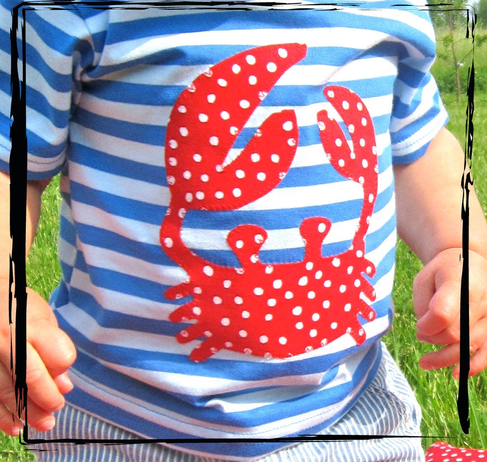 Summer Striped Baby Dots Crab - LIMITED EDITION