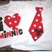 DISNEY PACKAGE Mickey Tie and Minnie Love T-shirt or Onesie