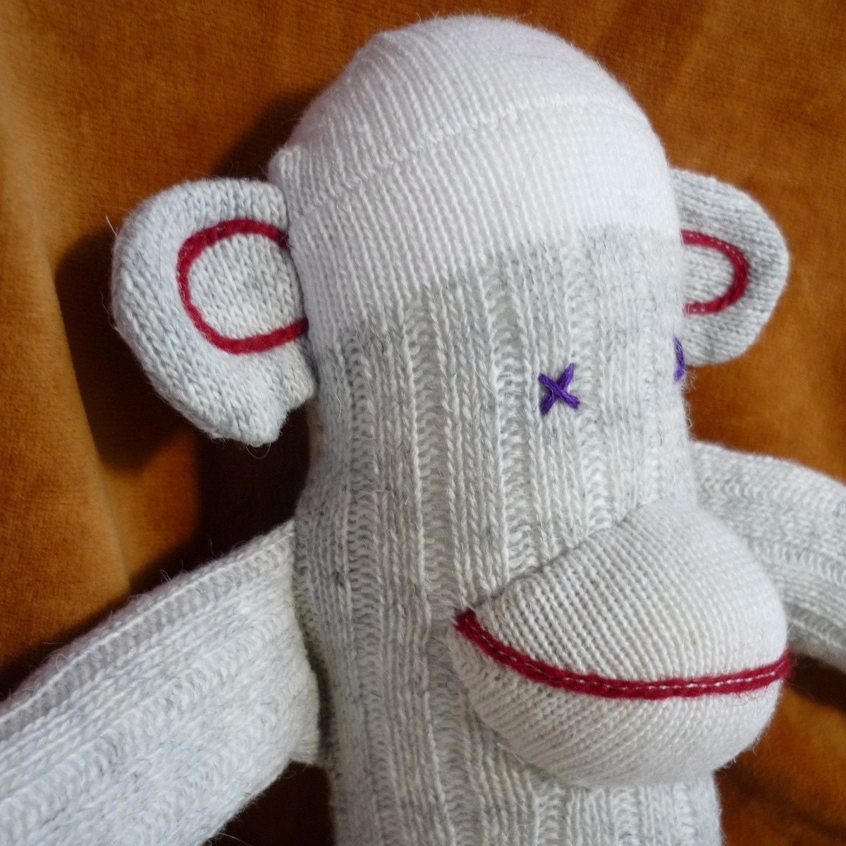 Naked Sock Monkey needs New Friend