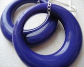 Indigo-go. Earrings