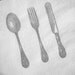 Cutlery Napkins - Silver