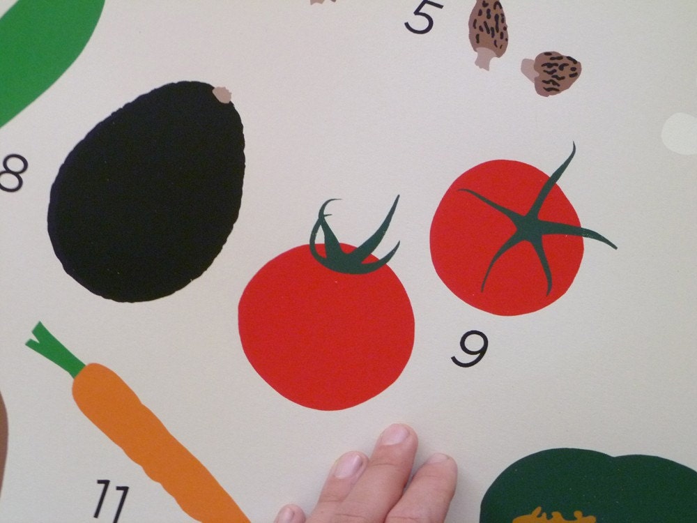 Seasonal Vegetables of California / Claire Nereim