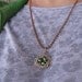 Wire Birds Nest with Cultured Pearls - Handmade Pendant